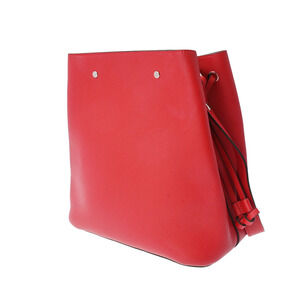 Louis Vuitton Bag Me Bucket Leather Shoulder Red Lock